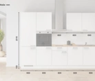 Meine Küche Küchen-Zeile 300 cm Planung 1 5
