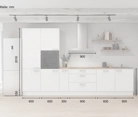 Meine Küche Küchen-Zeile 360 cm Planung 11 5