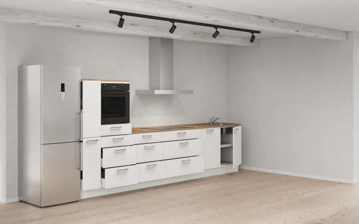Meine Küche Küchen-Zeile 360 cm Planung 18 4