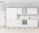 Meine Küche Küchen-Zeile 360 cm Planung 6 5