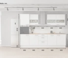 Meine Küche Küchen-Zeile 300 cm Planung 7 5