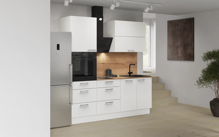 Meine Küche Küchen-Zeile 210 cm Planung 8 1