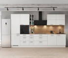 Meine Küche Küchen-Zeile 360 cm Planung 8 0